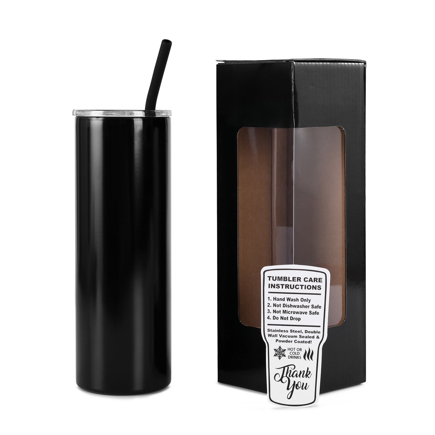 Personalized 20oz Skinny Tumbler