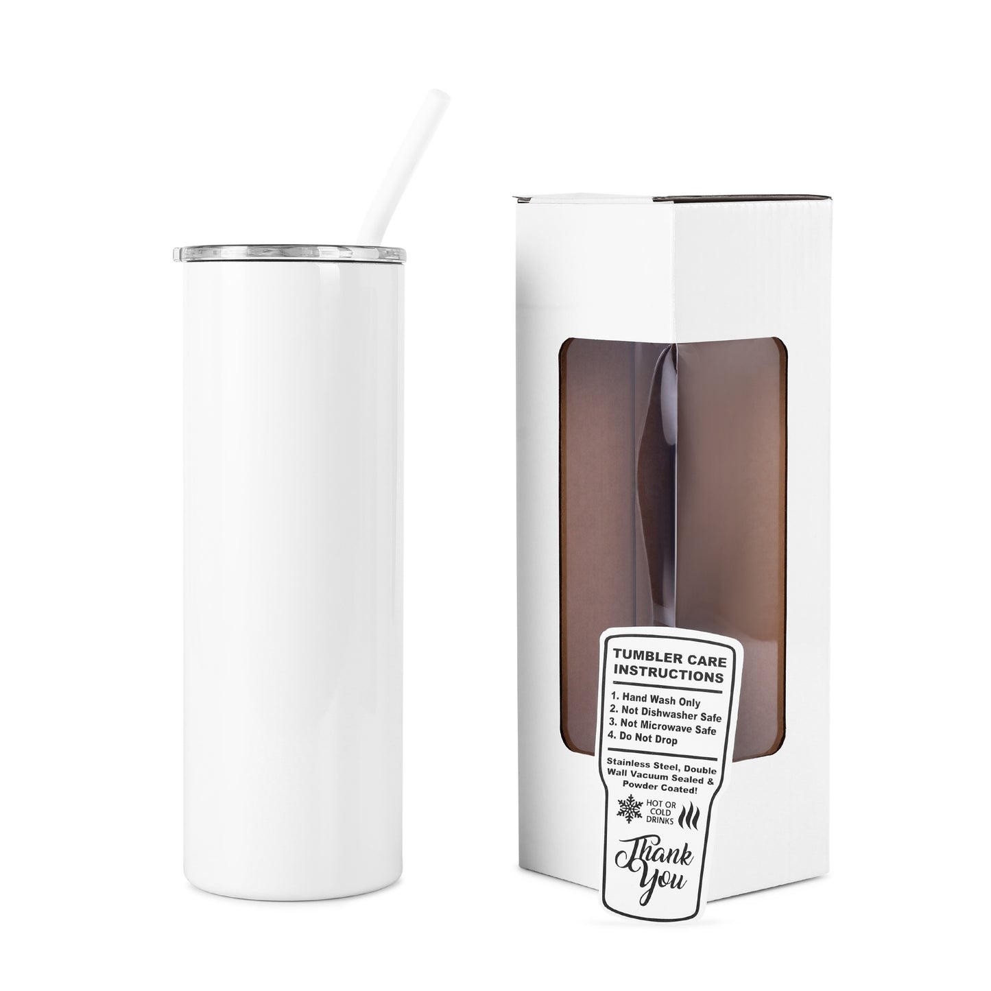 Personalized 20oz Skinny Tumbler