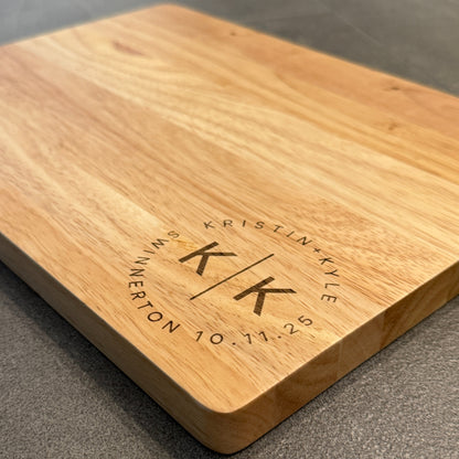 Personalized Cutting Board