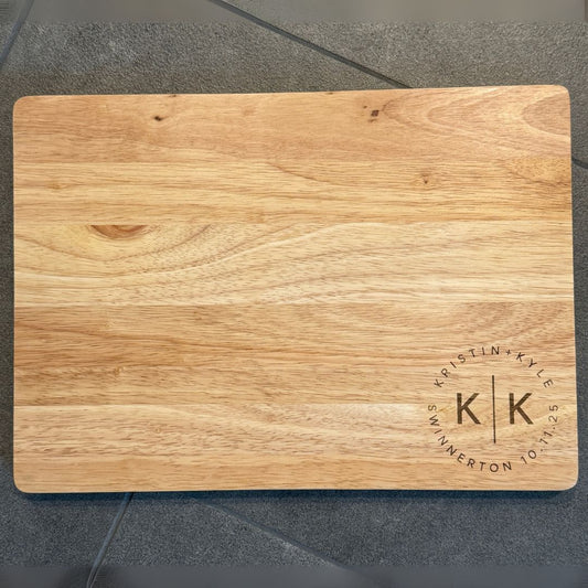 Personalized Cutting Board